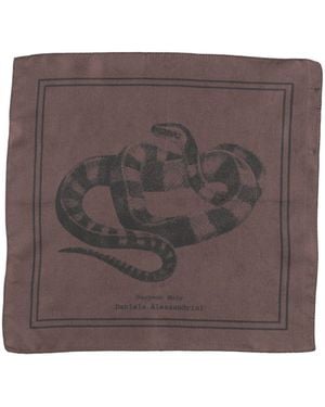 Daniele Alessandrini Ties & Bow Ties Silk - Brown
