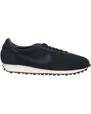 Nike Sneakers Textile Fibers, Leather - Blue