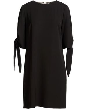 LANACAPRINA Mini Dress Polyester, Elastane - Black