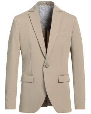 Imperial Khaki Blazer Polyester, Viscose, Elastane - Natural