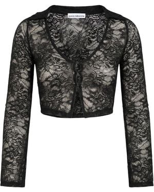 Rabanne Top Polyamide, Elastane - Black