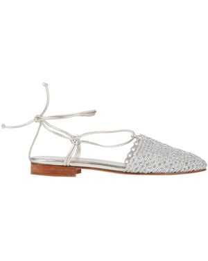 Hereu Ballet Flats - White