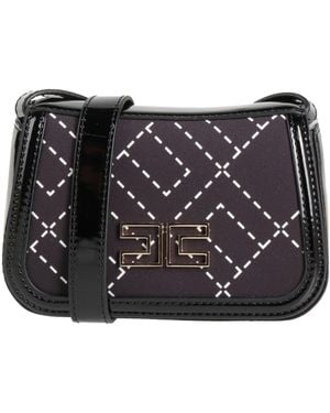 Elisabetta Franchi Bolso Con Bandolera - Negro