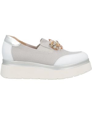 Cinzia Soft Light Sneakers Textile Fibers - White