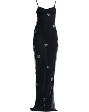 REIMAGINE PINKO x PATRICK MCDOWELL Vestido largo - Negro
