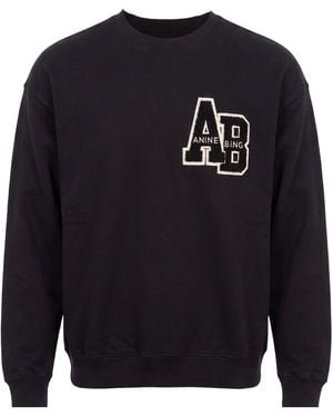 Anine Bing Sweatshirt Cotton - Blue