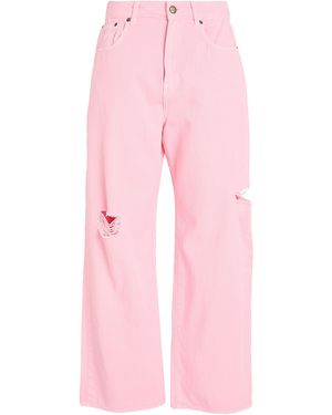 Aniye By Pantaloni Jeans - Rosa