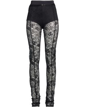 Patrizia Pepe Trousers Polyamide, Elastane - Black