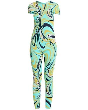 PUCCI Jumpsuit Viscose, Polyamide - Green