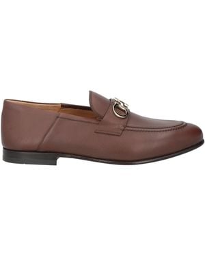 Ferragamo Loafers Calfskin - Brown