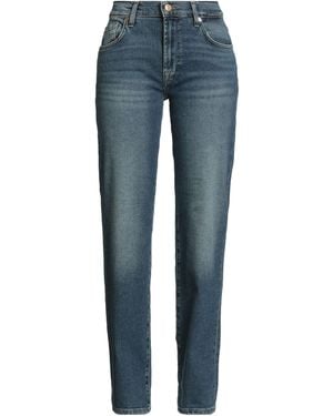 7 For All Mankind Luxe Vintage Jeans Cotton, Modal, Elastomultiester, Elastane - Blue