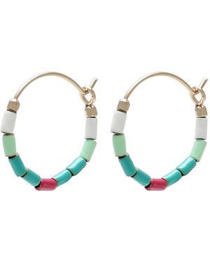 Isabel Marant Earrings Brass, Natural Resin - Blue