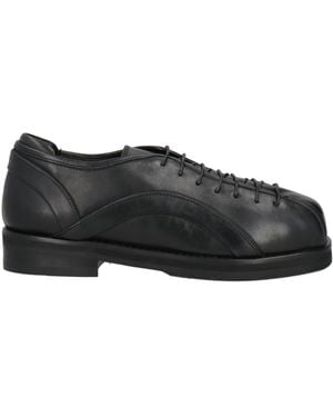 MORSICA Lace-Up Shoes Leather - Black