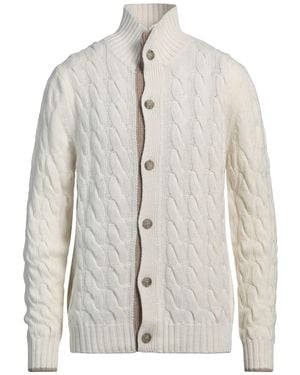 Alpha Studio Cardigan - White