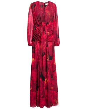 La Petite Robe Di Chiara Boni Maxi Dress Polyamide, Elastane - Red
