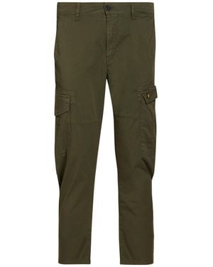 Lyle & Scott Military Pants Cotton, Elastane - Green