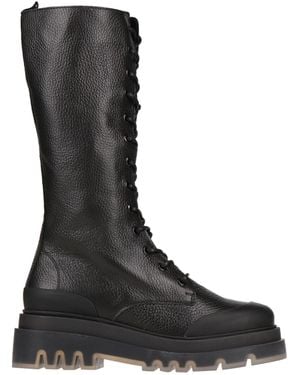 Steve Madden Boot Leather - Black