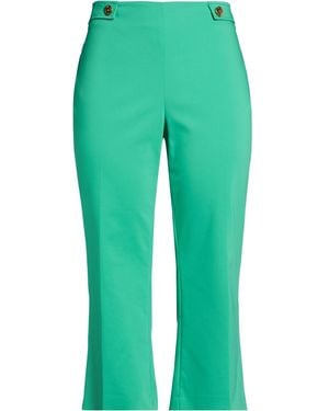Clips More Pants Cotton, Polyester, Elastane - Green