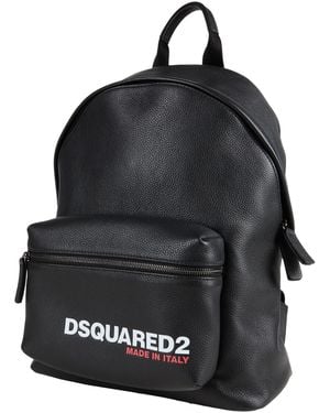 DSquared² Backpack Calfskin - Black