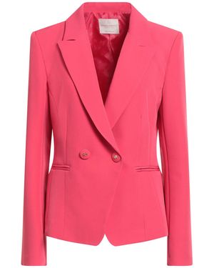 Rinascimento Blazer Polyester, Elastane - Pink