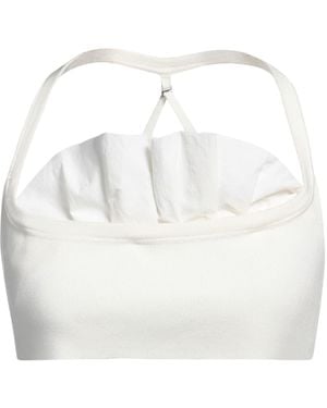 Jacquemus Top Viscose, Polyester, Polyamide, Elastane, Cotton - White