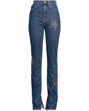 DES_PHEMMES Jeans Cotton, Elastane - Blue