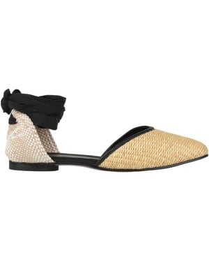 Castañer Ballet Flats - Natural
