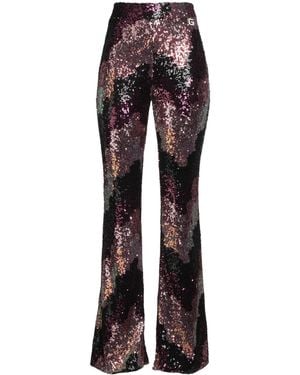 Gaelle Paris Noir Pants Polyester - Pink
