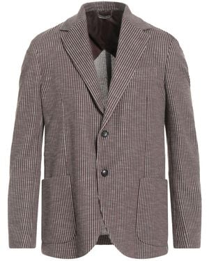 Liu Jo Chocolate Blazer Polyester, Cotton - Brown