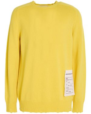 Amaranto Sweater Cashmere - Yellow