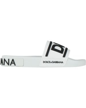 Dolce & Gabbana Sandals Rubber - White