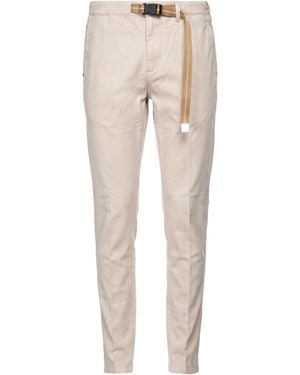 White Sand Pants Lyocell, Cotton, Elastane - Natural