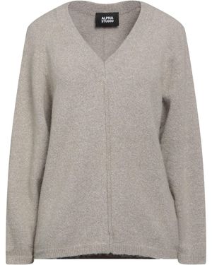 Alpha Studio Pullover - Grau