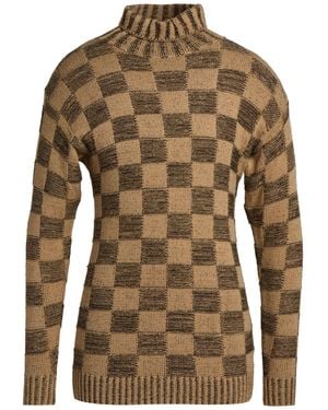 Gazzarrini Sand Turtleneck Acrylic, Wool - Natural