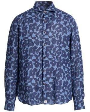 Sonrisa Shirt Linen - Blue