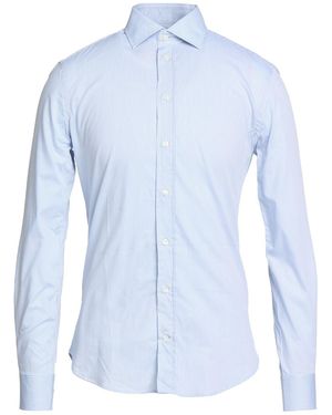 Armani Collezioni Shirt Cotton - Blue