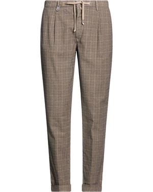 Barbati Trousers Cotton, Polyester, Elastane - Grey