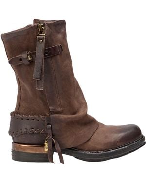 A.s.98 Ankle Boots Leather - Brown