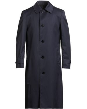 SCABAL® Overcoat & Trench Coat Wool, Polyurethane - Blue