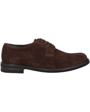 Barba Napoli Lace-Up Shoes - Brown
