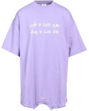 Vetements T-shirt - Purple