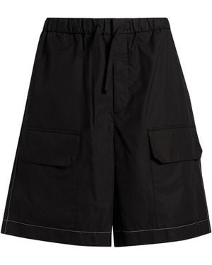 Jil Sander Shorts & Bermuda Shorts Cotton, Polyester - Black