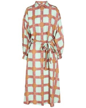 ODEEH Midi Dress Silk - White
