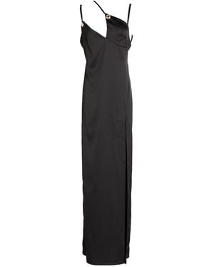 Gaelle Paris Maxi Dress Polyester, Elastane - Black