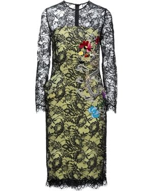 Ermanno Scervino Vestito Midi - Nero