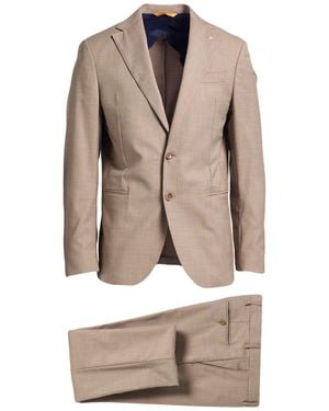 AT.P.CO Light Suit Polyester, Viscose, Wool, Elastane - Natural