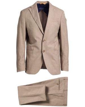 AT.P.CO Light Suit Polyester, Viscose, Wool, Elastane - Natural