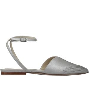 Lorena Antoniazzi Ballet Flats - Metallic