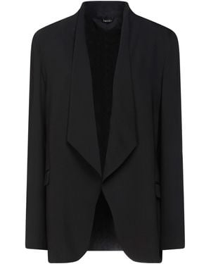 Hanita Blazer Polyester, Elastane - Black