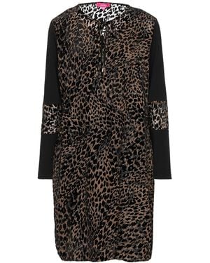 Éclà Mini Dress Polyester, Elastane - Black